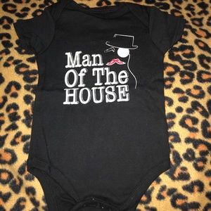Man of the house onesie!